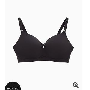 Black Torrid Wire-free bra